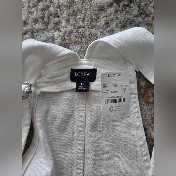 Jcrew overalls white - Picture 3 of 7